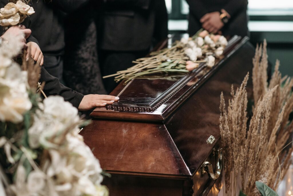 funeral and loss of loved ones