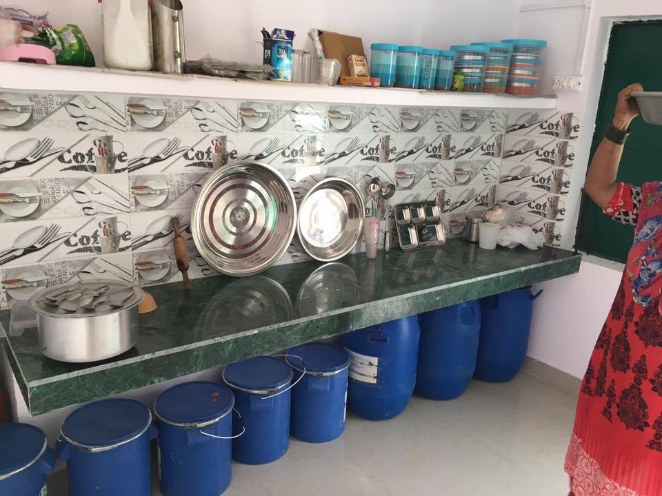 Hygienic Kitchen in Uttar Pradesh Government School
